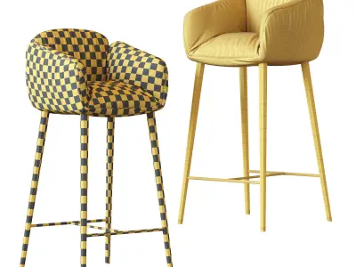 Jolie My Home Collection barstool 3D model