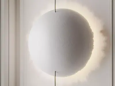 PostKrisi W 21 wall Light from Catellani and Smith 3D model