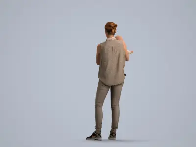 00117Halle002 3D model