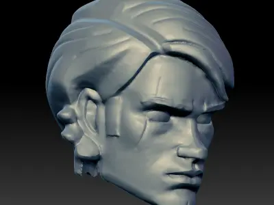 Clone Wars Young Anakin 3D print model