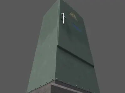 mount transformer Low-poly 3D model