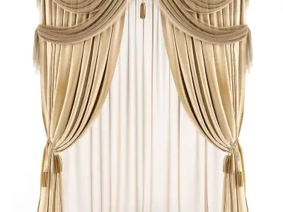 Curtain 3D model 78 3D model