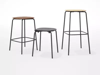 Okito Stool 3D model