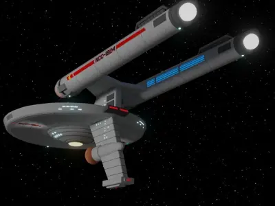 Hook-Class Cruiser 3D model