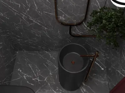 MODERN BATHROOM INTERIOR  3D model