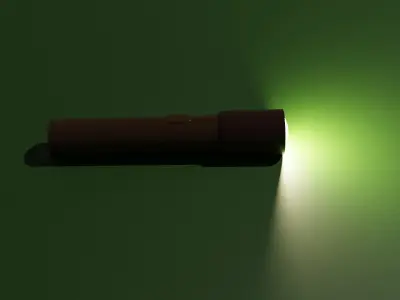 Torch Type 1 Low-poly 3D model