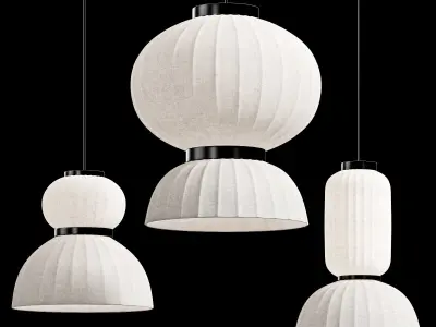 Renne Pendant Lights 3D model