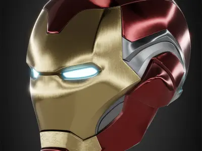 Iron Man Mark 85 Helmet for Cosplay  3D print model