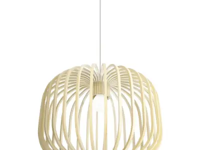 Wooden Pendant Lamps 3D model