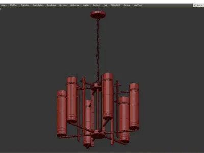 Arte Lamp HUGO Low-poly 3D model