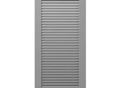 louver window persiana blind low poly Low-poly 3D model