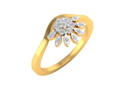  Women Ring Render 3dm STL MTL SLC JCD OBJ FBX Details 3D print model 16