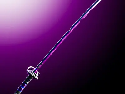 Kagehito Katana Sword 3D model