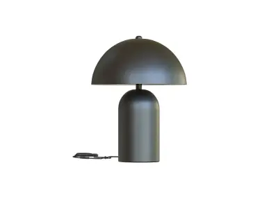 Lamps table lamp with shade Low-poly 3D model