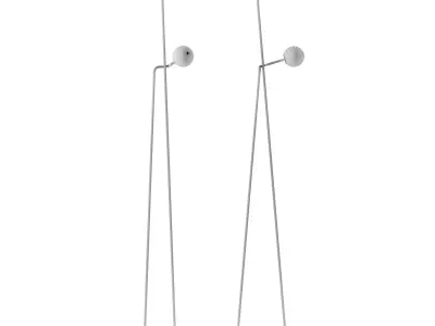 Tempo floor lamp by Atelier de troupe 3D model