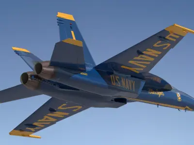  Blue Angels F18 Super Hornet SC 