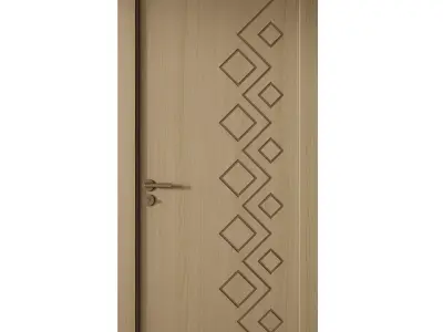 GK 687 Interior Door 3D model