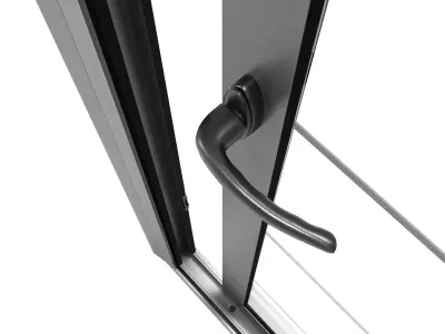 Sliding door - panoramic door 3D model