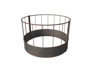 Ring Feeder Low-poly 3D model