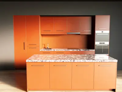 103-Kitchen7 matte 9 3D model