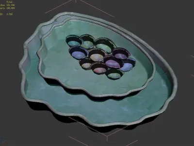 Disney - Seaside Stones 03 3D model