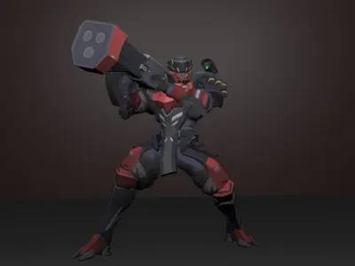 jericho soldier 3D model