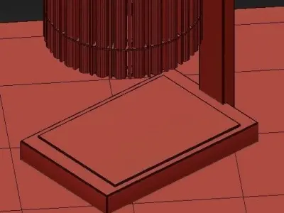 chest of drawers 33 3D model