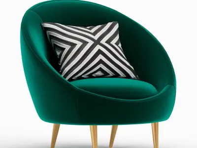 Ether Chair Jonath Anadler 3D model