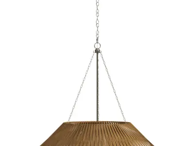 Corinne Extra Large Wrapped Hanging Shade 3D model