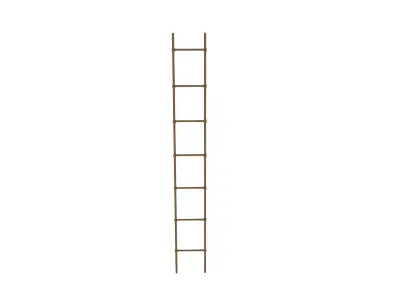 Ladder Low-poly 3D model