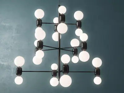 Aballs Chandelier 3D model