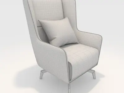 Armchair 43 3D model