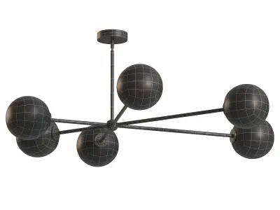 Cassia Chandelier 3D model