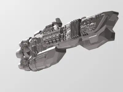 FLEET CORE - 10 USDF CRUISER 3D print model