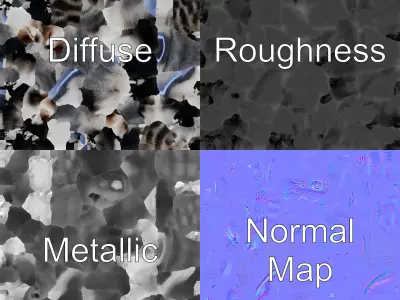 CyberClaw Ferret Tech Accessory model pack Low-poly 3D model