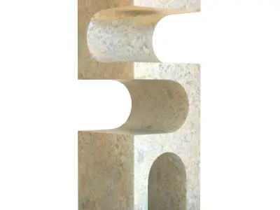 Crate and Barrel Boveda Table Lamp 3D model