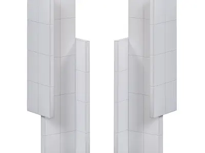 Dave wall lamp p4668 by Laskasas 3D model