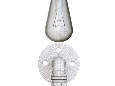 Loft lamp 3D model