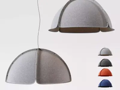 Hood pendant by atelje Lyktan 3D model