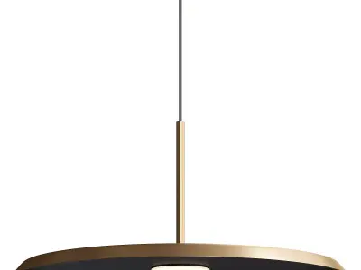  Analogue LED Pendant - Large 3D model