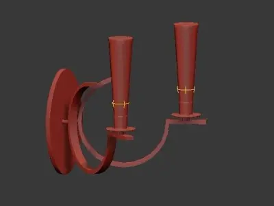 Cromo Wall Sconce 3D model