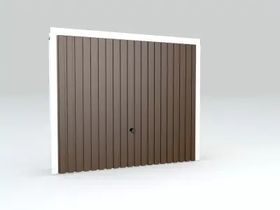 Garage Door Low-poly 3D model