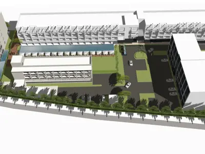 HOTEL IN PHUKET 3D model