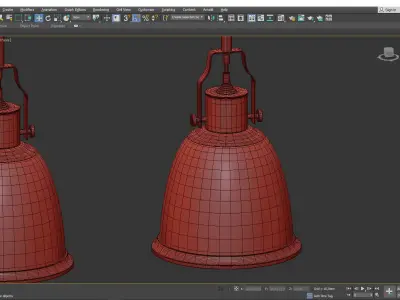 Hobson Pendant Light Low-poly 3D model