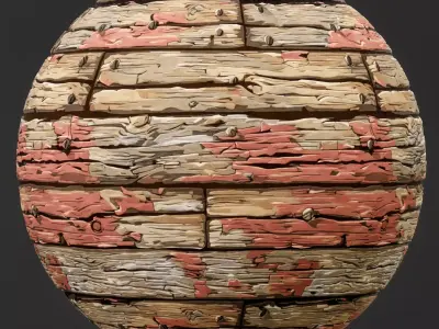 Stylized Wood Seamless Texture  Texture