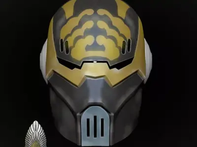 Asajj Ventriss  Helmet Star Wars 3D DIGITAL DOWNLOAD 3D print model