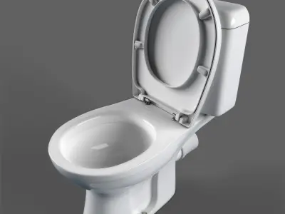 Floor Toilet Keramag Renova  3D model