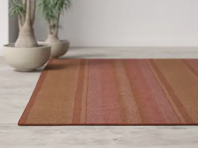 Abricot Rug Beige 3D model