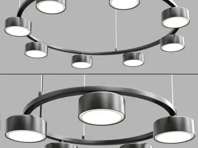 Minor collection savoy pendant lighting 3D model