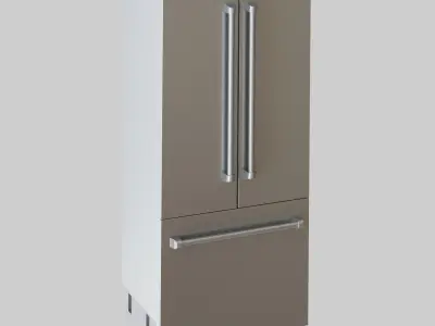 Zline kitchen appliances set 3D model